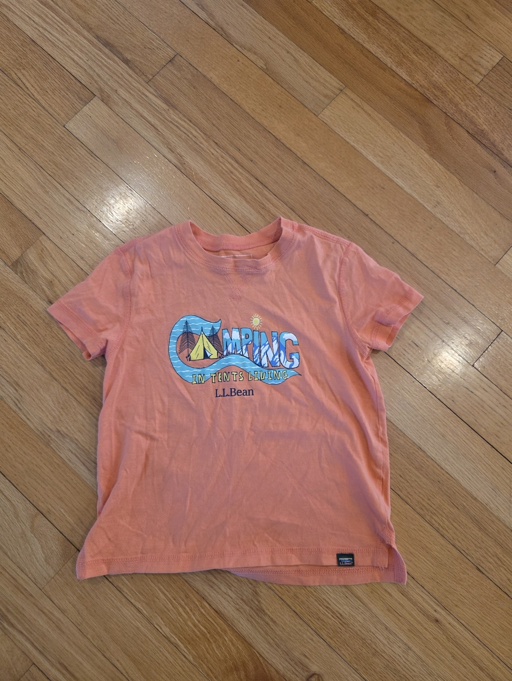 L. L. Bean Kids Camping Tee